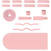 <h2>Conjunto Personalizado de Pilates – Barra de Silicone, Anel de Energia e Anel de Peso para Yoga</h2>