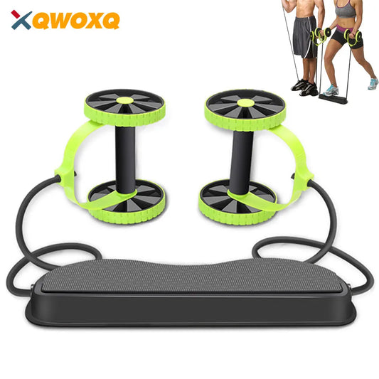 <h2>Equipo de Ejercicio Multifuncional Abdominal – Rueda AB con Bandas de Resistencia y Esterilla para Rodillas</h2>