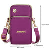 <h2>Bolso Cruzado para Celular para Mulheres – Bolsa de Ombro com Compartimentos e Plug para Fones</h2>