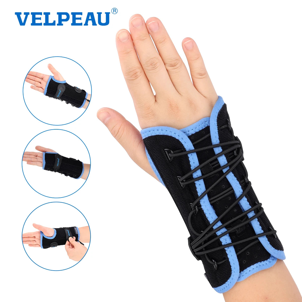 <h2>Cinta de Pulso VELPEAU – Suporte para Túnel do Carpo, Artrite, Tendinite e Alívio da Dor</h2>
