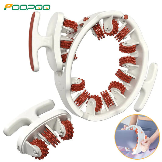 <h2>Massageador de Pernas Redondo – Alívio de Dor Muscular, Modelador Corporal para Pescoço, Ombros, Costas, Braços e Pernas</h2>