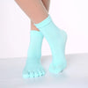 <h2>Calcetines Antiderrapantes para Pilates Feminino – Meias de Yoga com Silicone e Cinco Dedos, Algodão para Ballet e Dança</h2>