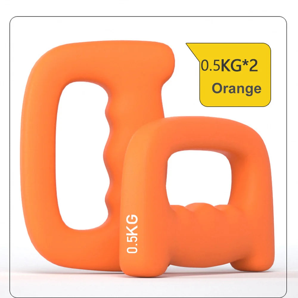 <h2>Par de Halteres de Boxe Antiderrapantes em Forma de D – Treino de Força e Musculação em Casa ou na Academia</h2>
