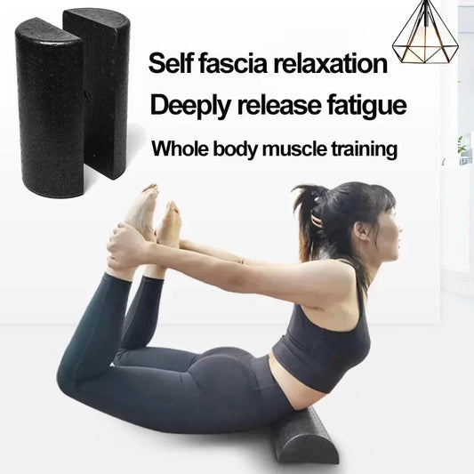 <h2>Rolo de Espuma EPP Meio Redondo – Massageador para Yoga, Pilates, Fitness e Exercícios Físicos</h2>