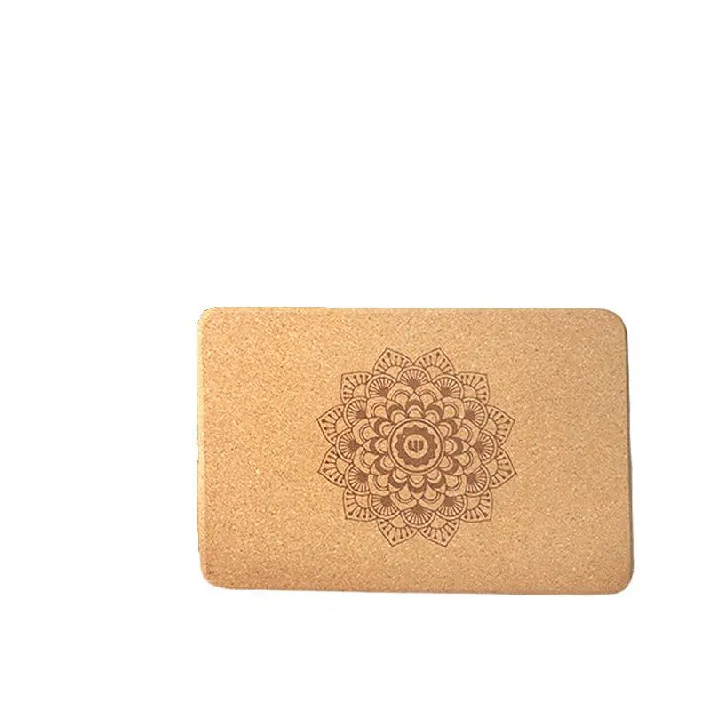<h2>Bloco de Yoga em Cortiça 700g – Alta Densidade e 7,5cm de Espessura para Treino Antiderrapante</h2>