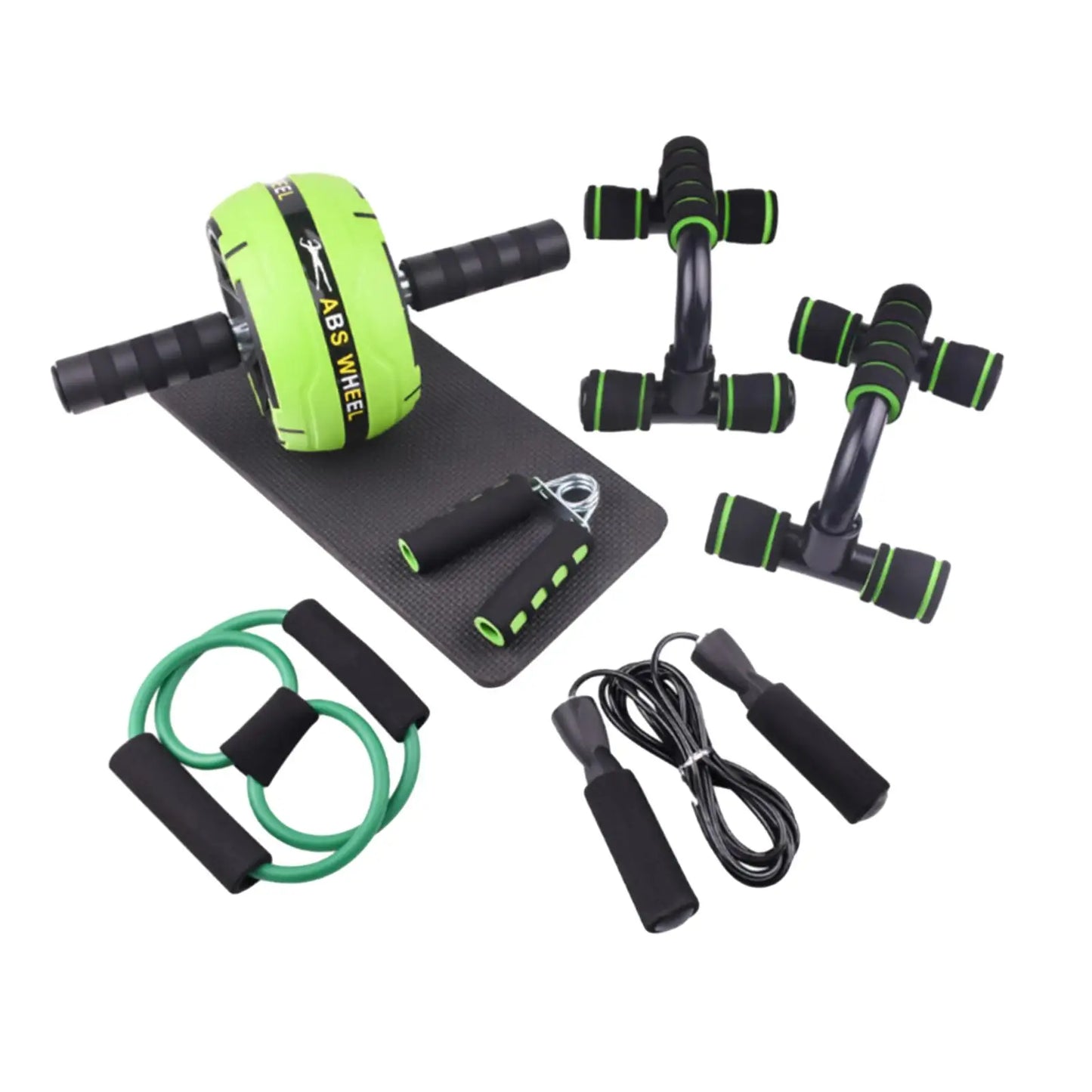 <h2>Rueda Abdominal para Principiantes y Avanzados – Equipo Fitness 5 en 1</h2>