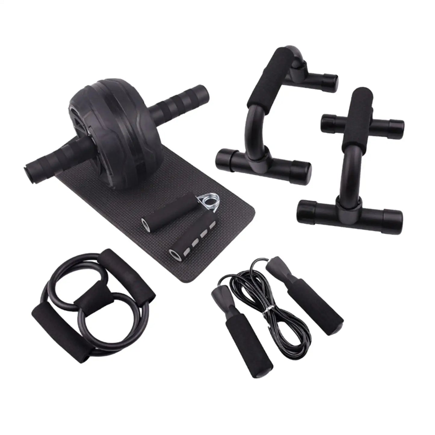 <h2>Rueda Abdominal para Principiantes y Avanzados – Equipo Fitness 5 en 1</h2>