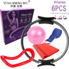 <h2>Kit Iniciante de Yoga – 6 Peças com Círculo Pilates, Cinto de Látex, Toalha e Faixa Elástica</h2>