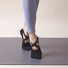 <h2>Pacote com 4 ou 1 Par de Meias Cruzadas Elásticas para Verão – Meias Antiderrapantes para Yoga e Exercícios Descalços</h2>