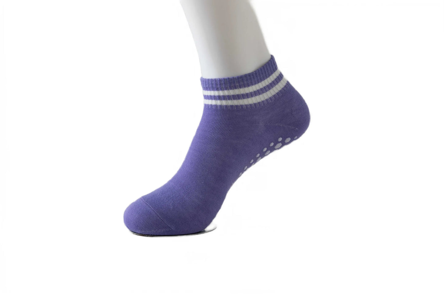 <h2>Meias Antiderrapantes de Agarre para Mulheres – Meias de Yoga e Pilates com Listras Duplas para Treinamento e Ballet</h2>