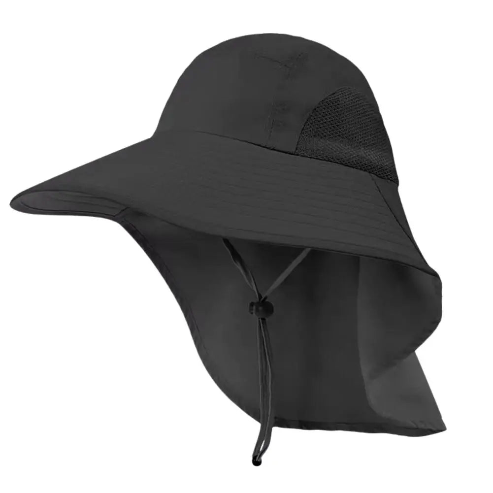 <h2>Chapéu de Sol Unissex para Praia – Respirável, Monocromático e Ajustável para Pesca, Caminhadas e Camping</h2>