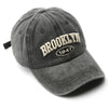 <h2>Boné Bordado Brooklyn Retro – Algodão Ajustável Unissex para Streetwear, Hip Hop e Uso ao Ar Livre</h2>