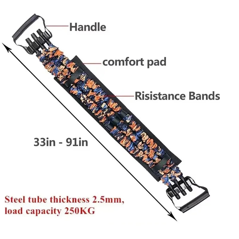 <h2>Bandas de resistência para prensa de banco – expansor de peito ajustável para treino muscular em casa</h2>