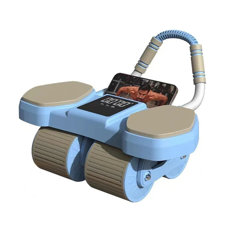 <h2>Roda Abdominal com Rebote e Suporte para Cotovelo – Treino para Fortalecimento do Core</h2>