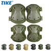 <h2>Kit Tático de 4 Peças – Joelheiras e Cotoveleiras Protetoras para Airsoft, Caça e Esportes ao Ar Livre</h2>