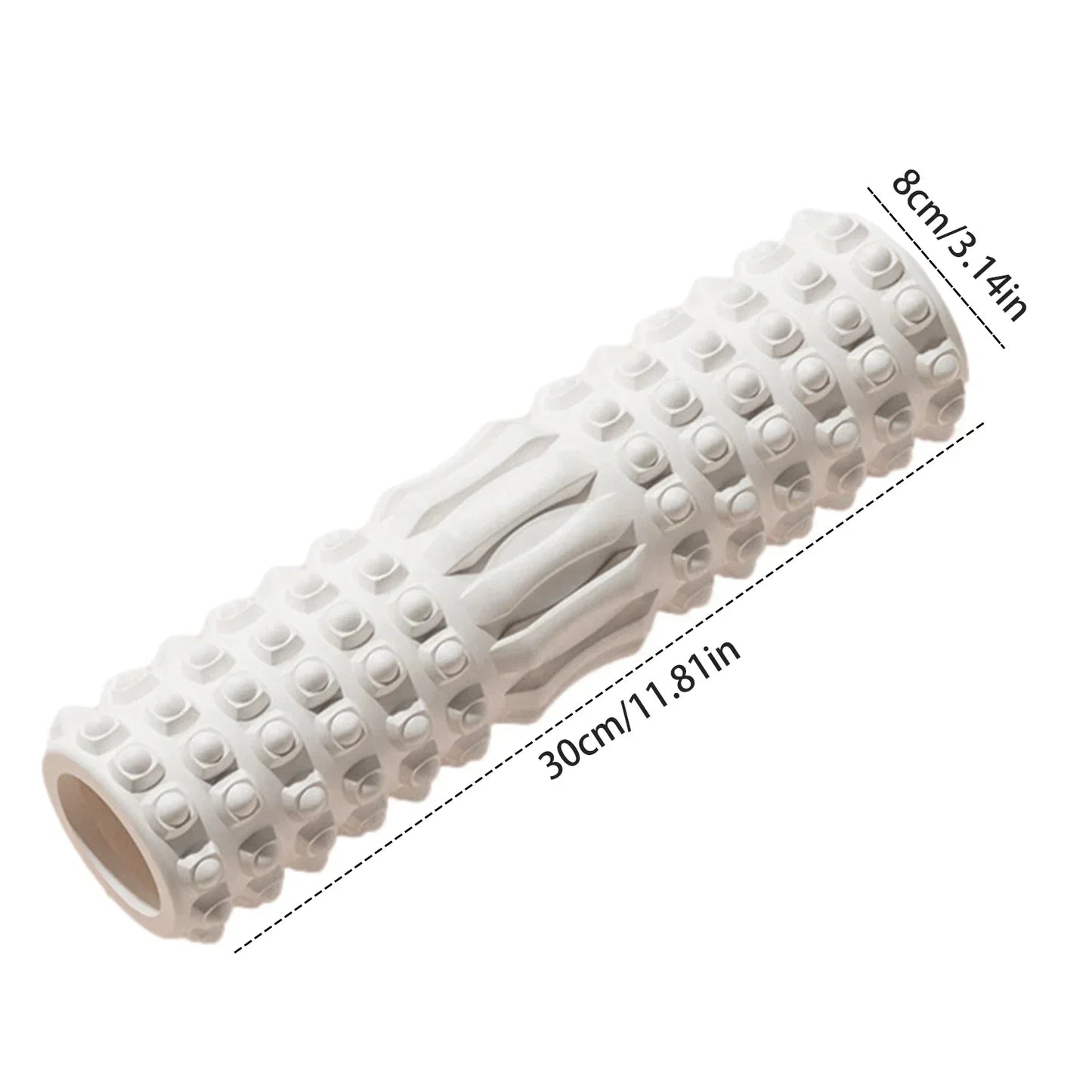 <h2>Coluna de Yoga de 30cm para Academia – Rolo de Espuma para Exercício, Massagem de Costas e Pilates</h2>