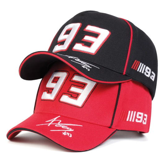 <h2>Boné de Beisebol Unissex 100% Algodão – Bordado "93", Estilo Hip Hop e Ajustável para Esportes ao Ar Livre</h2>