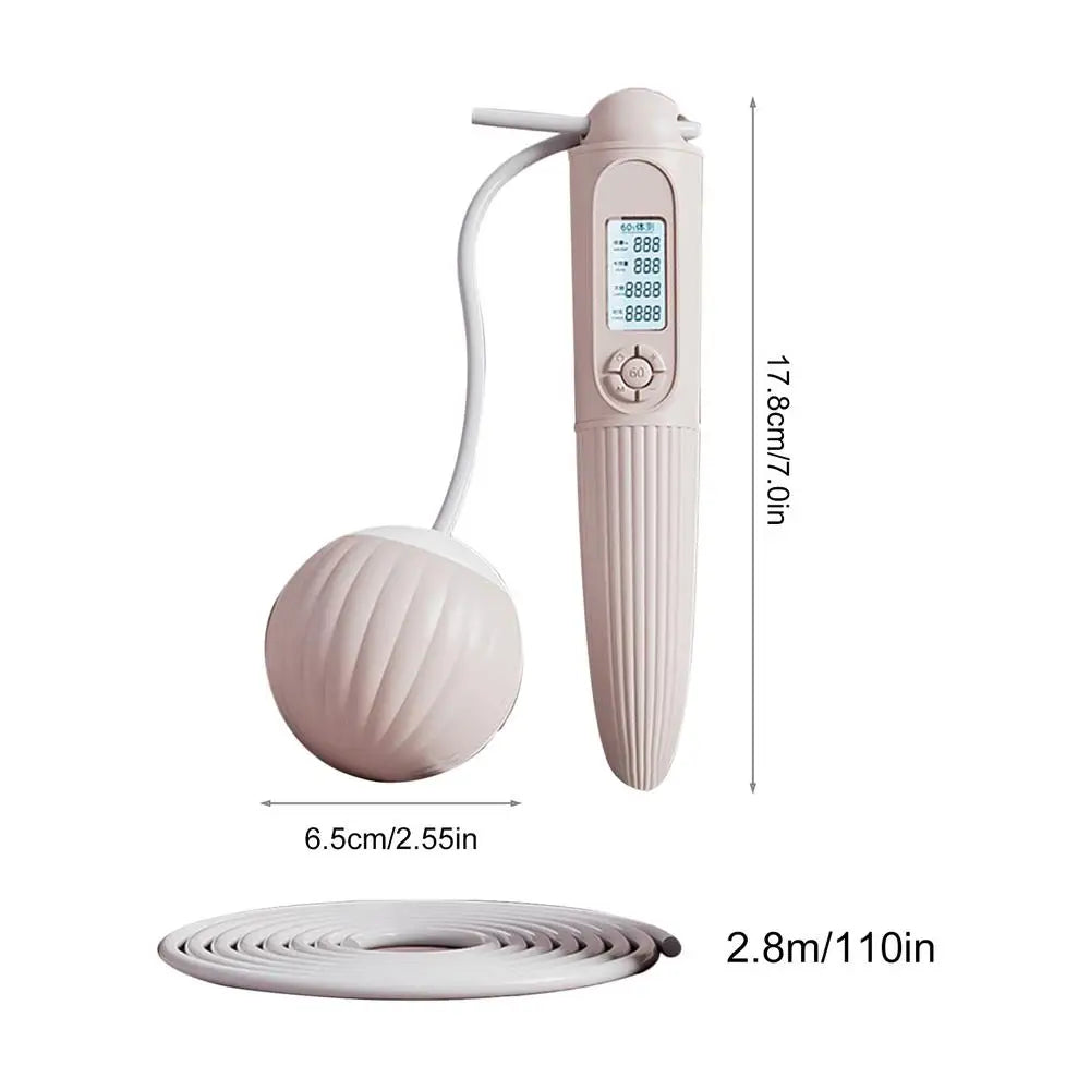 <h2>Corda de Pular Wireless com Contador LCD Ajustável – Para Fitness e Treinamento Infantil</h2>