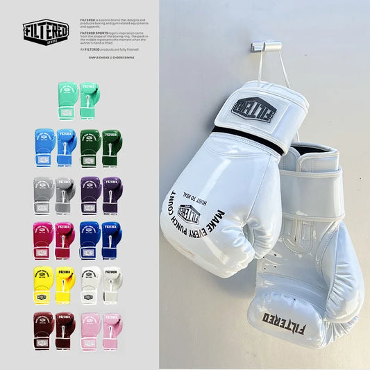 <h2>Luvas Profissionais de Boxe para Adultos – Ajustáveis para Muay Thai, Sanda e MMA</h2>