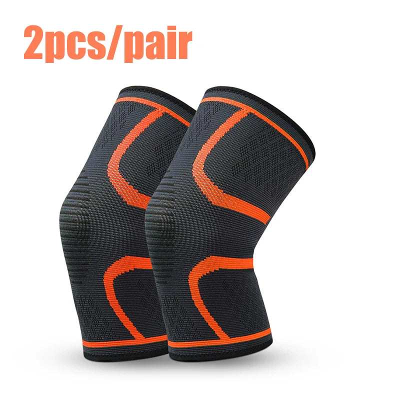 <h2>Joelheiras de Compressão em Nylon – Suporte Elástico para Fitness, Corrida, Ciclismo, Basquete e Vôlei</h2>