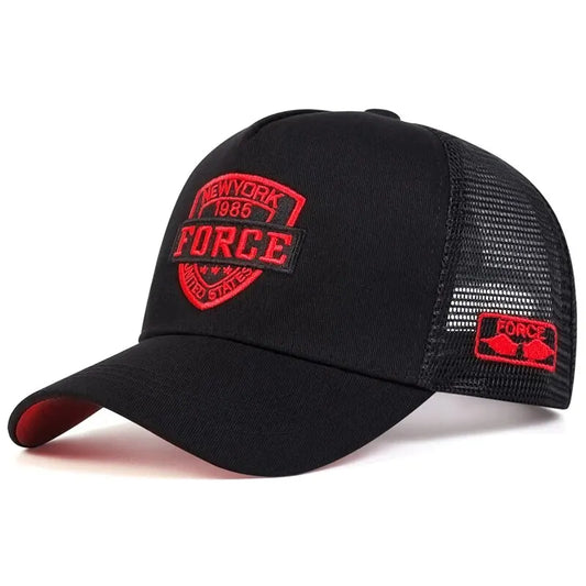 <h2>Boné Snapback Unissex com Tela – Estilo Hip Hop Respirável para Esportes e Atividades ao Ar Livre</h2>