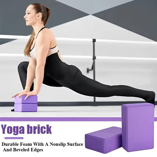 <h2>Blocos de Espuma para Yoga e Pilates – Equipamento de Fitness para Alongamento e Reforço Muscular</h2>