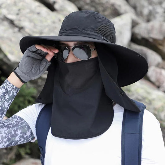 <h2>Chapéu de Pesca Dobrável Unissex – Ajustável, Respirável e com Proteção Solar para Atividades ao Ar Livre</h2>