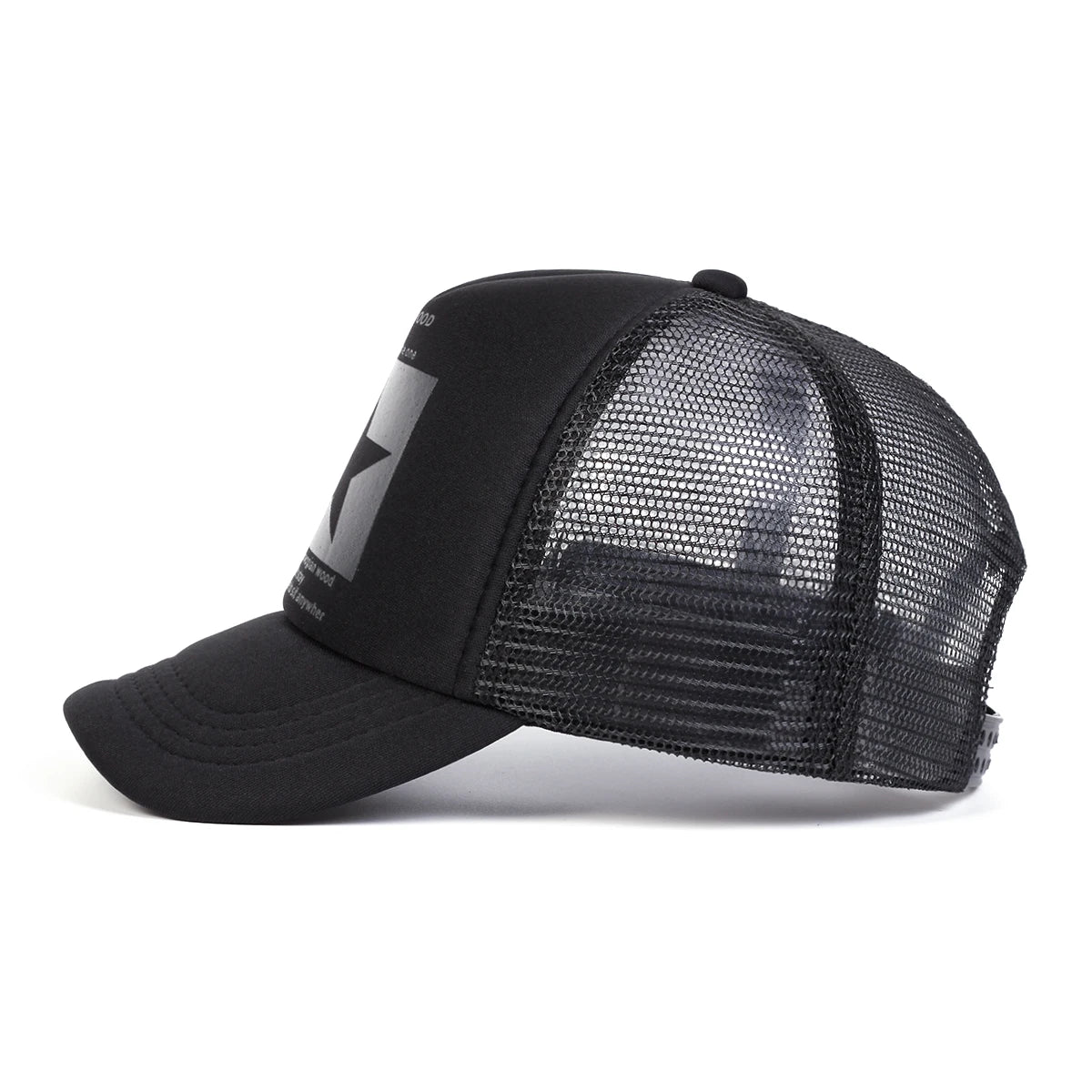 <h2>Boné Infantil com Estampa de Estrela – Tela Respirável, Ajustável e Protetor Solar para Meninos e Meninas</h2>