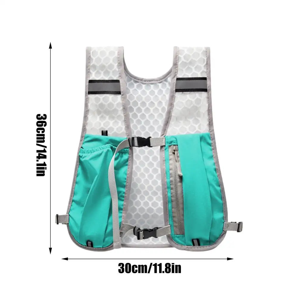 <h2>Colete de Hidratação Leve – Bolsa de Peito com Suporte para Telefone para Corrida e Ciclismo</h2>