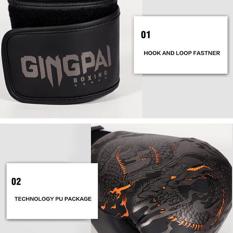 <h2>Luvas Grossas de Boxe 10/12/14OZ – Para Treino de Sanda, Muay Thai para Homens e Mulheres</h2>