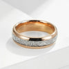 <h2>Anéis de Tungstênio com Incrustação de Seda Gelada – Design Personalizado para Casais</h2>