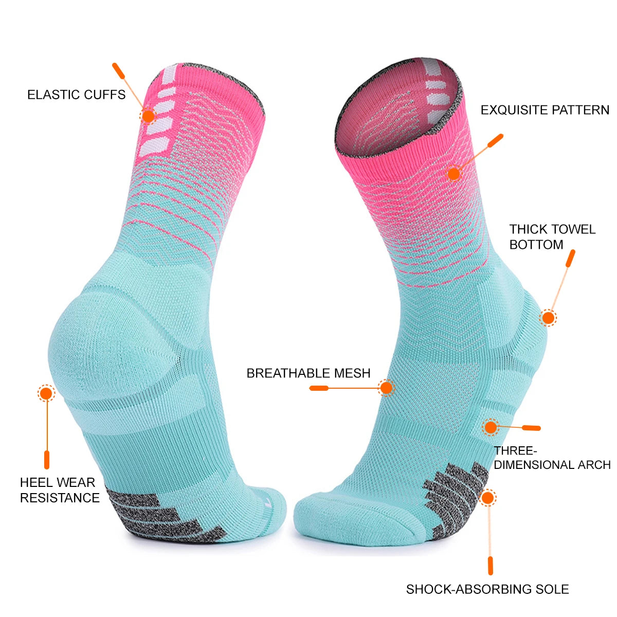 <h2>Meias de Silicone Antiderrapantes para Yoga – Meias Profissionais para Pilates e Fitness</h2>