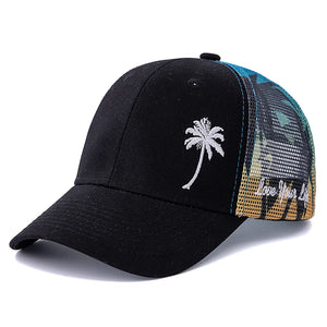 <h2>Boné Unissex com Estampa de Coqueiro – Estilo Streetwear Ajustável para o Verão</h2>
