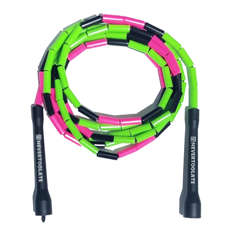 <h2>Corda de Pular NEVERTOOLATE 4,5mm – Corda Pesada de 2,9m para Fitness</h2>
