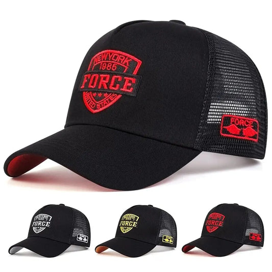 <h2>Boné Snapback Unissex com Tela – Estilo Hip Hop Respirável para Esportes e Atividades ao Ar Livre</h2>