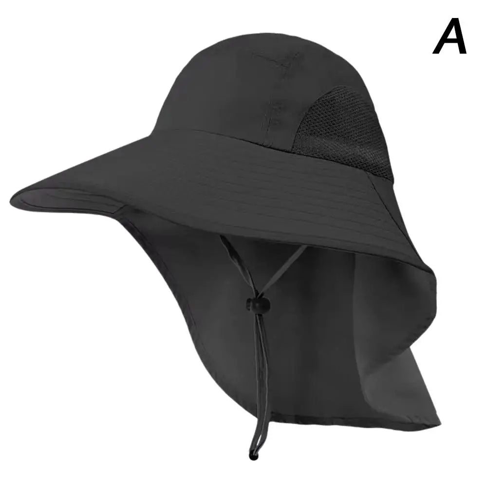 <h2>Chapéu de Sol Unissex para Praia – Respirável, Monocromático e Ajustável para Pesca, Caminhadas e Camping</h2>