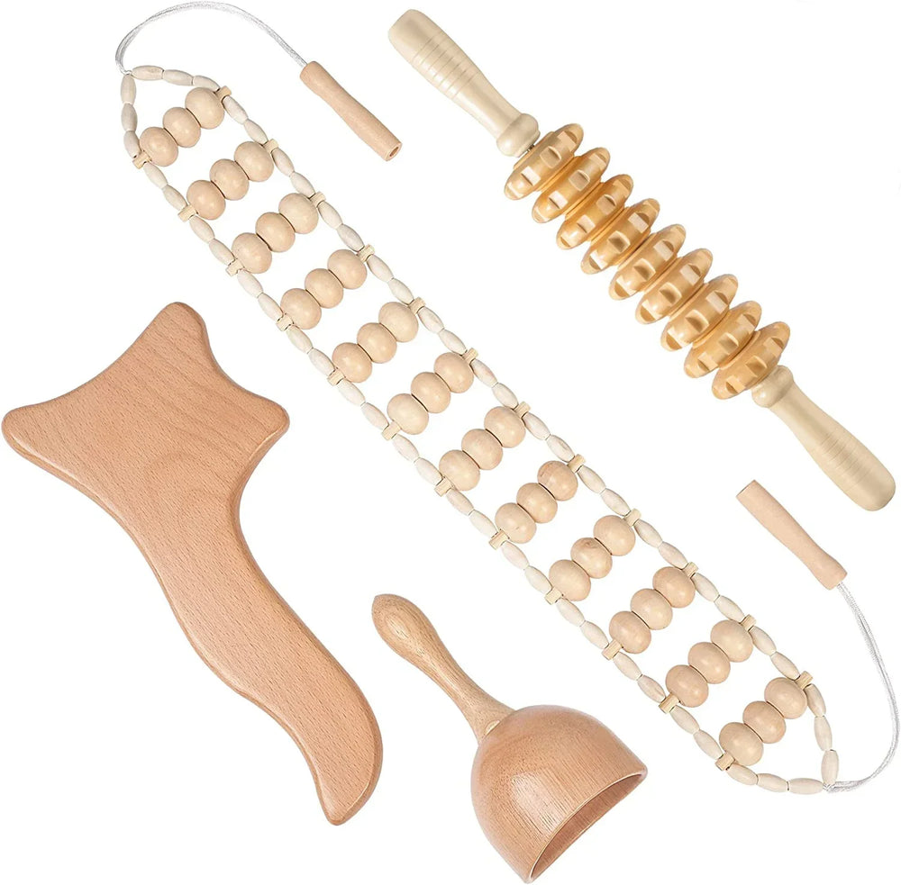<h2>Massageador de Madeira Jecaliz – Terapia de Drenagem Linfática e Redução de Celulite</h2>