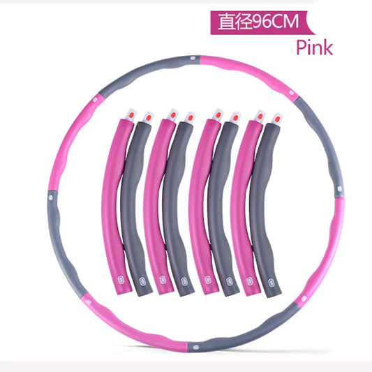 <h2>Anel Dobrável para Pilates – Hula Hoop para Fitness, Perda de Gordura e Fortalecimento Abdominal Unissex</h2>