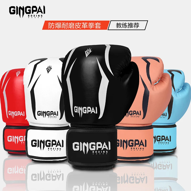 <h2>Luvas de Boxe de Alta Qualidade para Adultos e Crianças – Luvas de Couro MMA Muay Thai, 6 a 12 OZ</h2>