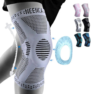 <h2>NEENCA Joelheira com Almofada de Gel e Estabilizadores Laterais – Suporte para Artrite e Lesões ACL</h2>