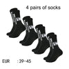 <h2>Pacote com 4 Pares de Meias de Futebol – Meias de Cano Médio TC Antiderrapantes e Respirável para Treinamento e Competição</h2>