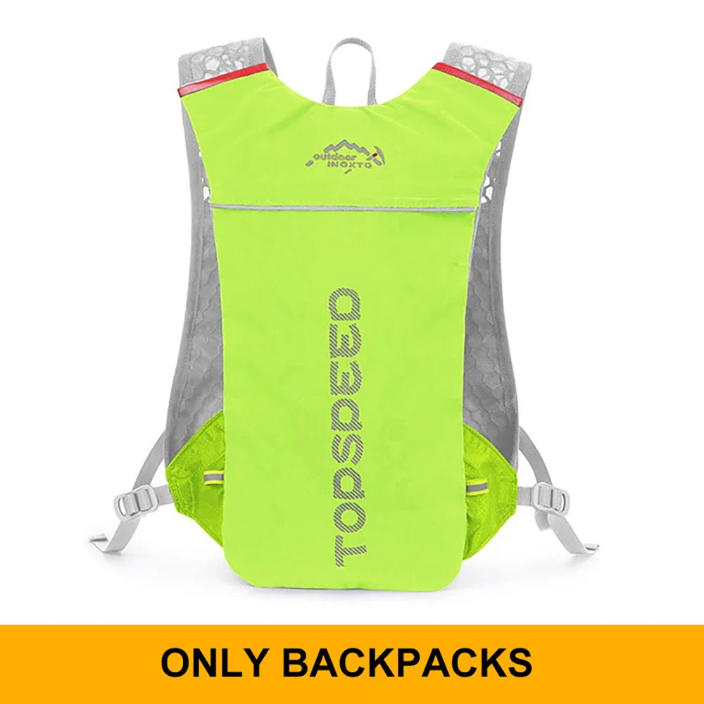 <h2>Mochila de Hidratação Ultraleve 5L para Trilhas e Corridas – Bolsa Respirável para Maratona e Ciclismo</h2>