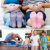 <h2>Meias Antiderrapantes de Agarre para Mulheres – Meias de Yoga e Pilates com Listras Duplas para Treinamento e Ballet</h2>
