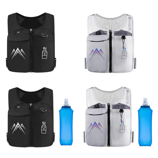 <h2>Pacote de Colete de Hidratação com Zíper e Bolsos – Mochila de Corrida para Trilhas, Unissex</h2>