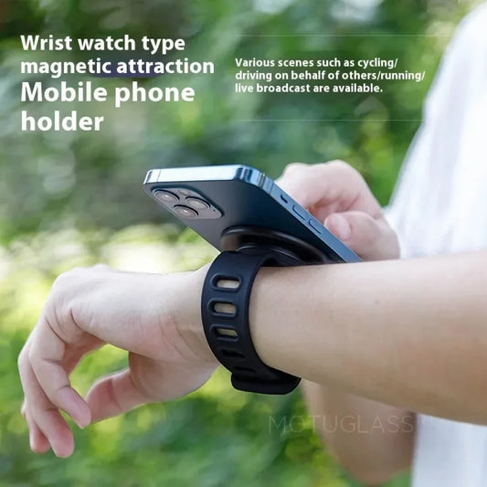 <h2>Correa Magnética para Soporte de Teléfono – Pulsera para Ciclismo y Fitness</h2>