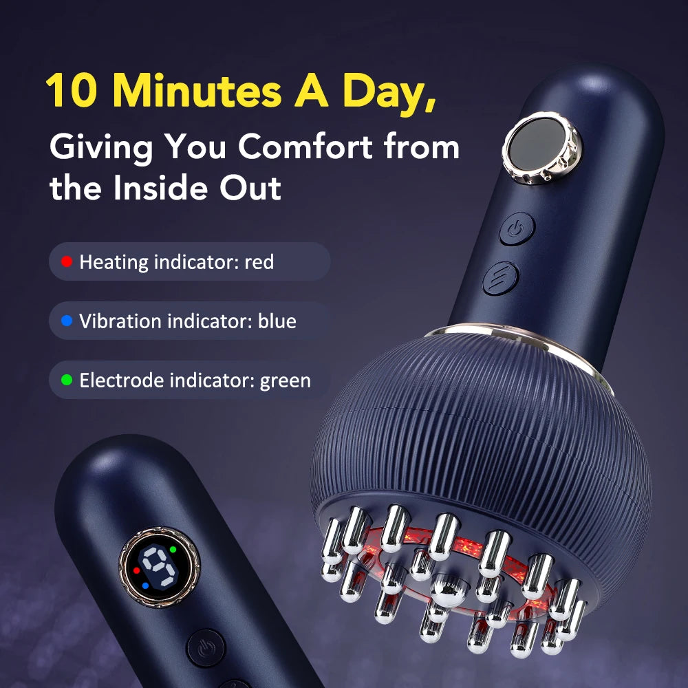 <h2>Massageador Guasha Sem Fio – Modelador Corporal con Drenaje Linfático y Quema de Grasa</h2>
