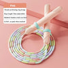 <h2>Corda de Pular de Bambu 2,8m – PVC para Iniciantes, Adultos e Crianças, Conta Macia, Sem Emaranhado</h2>