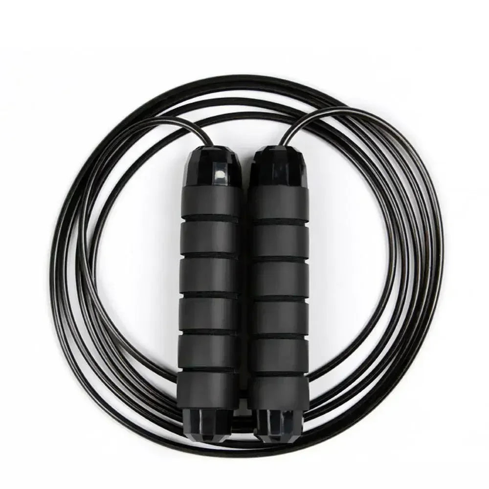 <h2>Corda de Pular de Alta Velocidade com Cabo de Aço – Ajustável para Exercícios e Treino</h2>