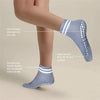 <h2>Meias Antiderrapantes de Agarre para Mulheres – Meias de Yoga e Pilates com Listras Duplas para Treinamento e Ballet</h2>