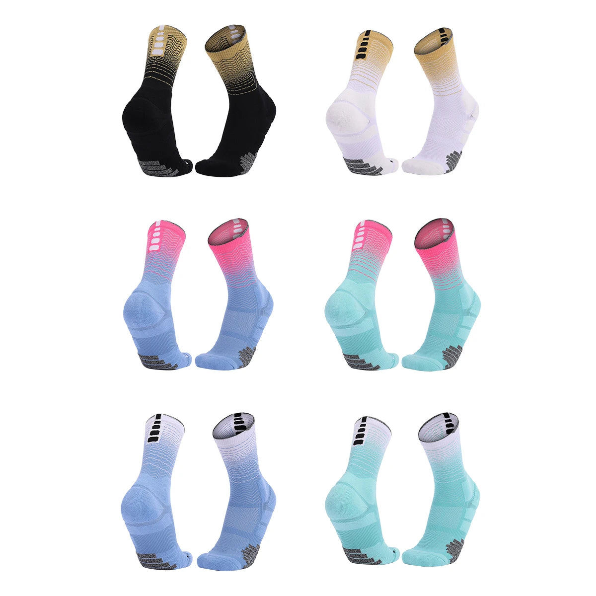 <h2>Meias de Silicone Antiderrapantes para Yoga – Meias Profissionais para Pilates e Fitness</h2>